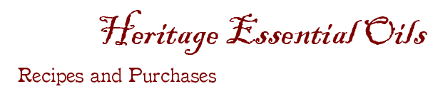 Heritage Essential Oils